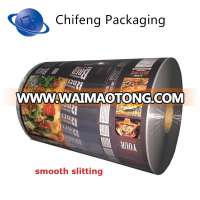 food packaging plastic roll film laminating