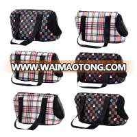 Small Pet Carrier Cat Bag Designer for Puppy Dog Transport Carriers Shopping Walking Pet Bags