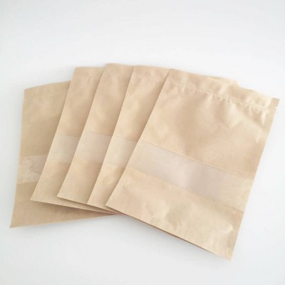 Factory Directly Wholesale Aluminum Foil Food Packaging Bags Custom Kraft Paper Bags With Your Own Logo